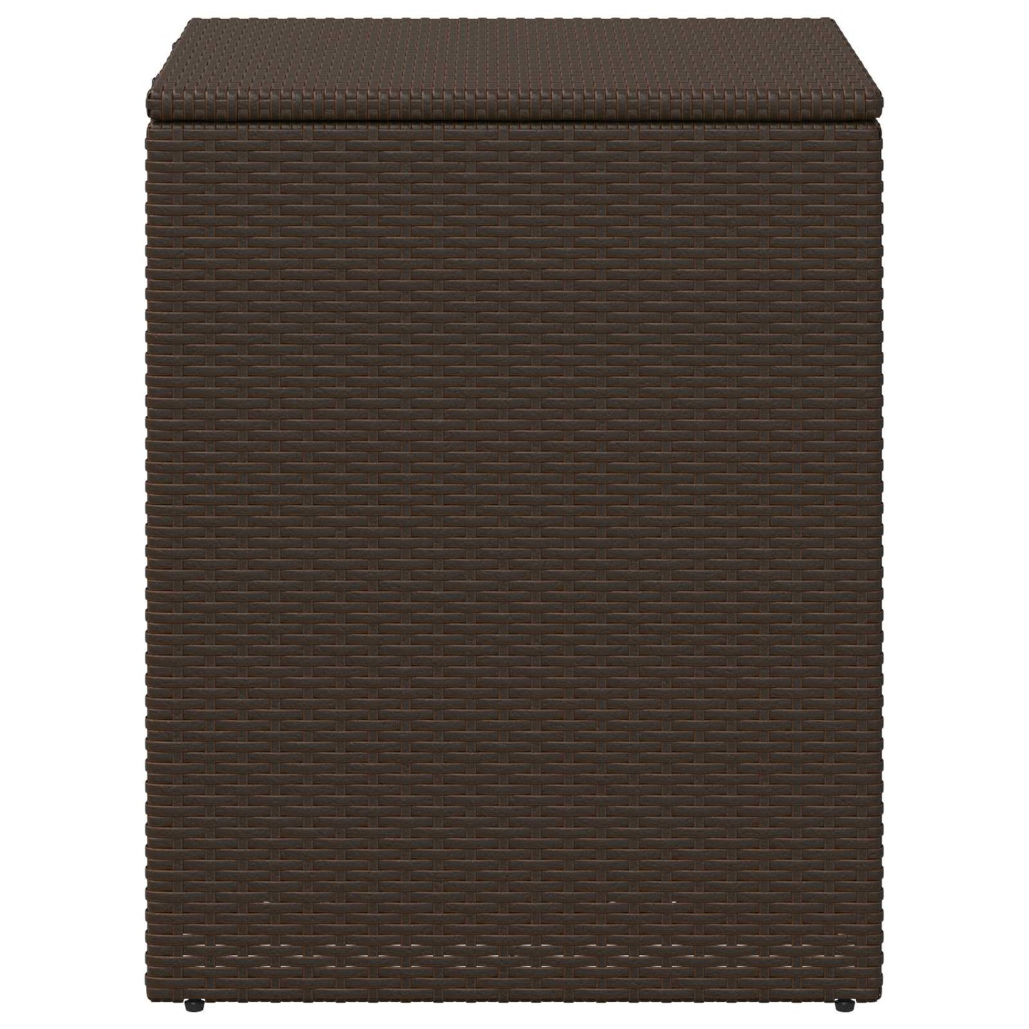 vidaXL Cushion Box 55 x 55 x 69 cm steel - Brown