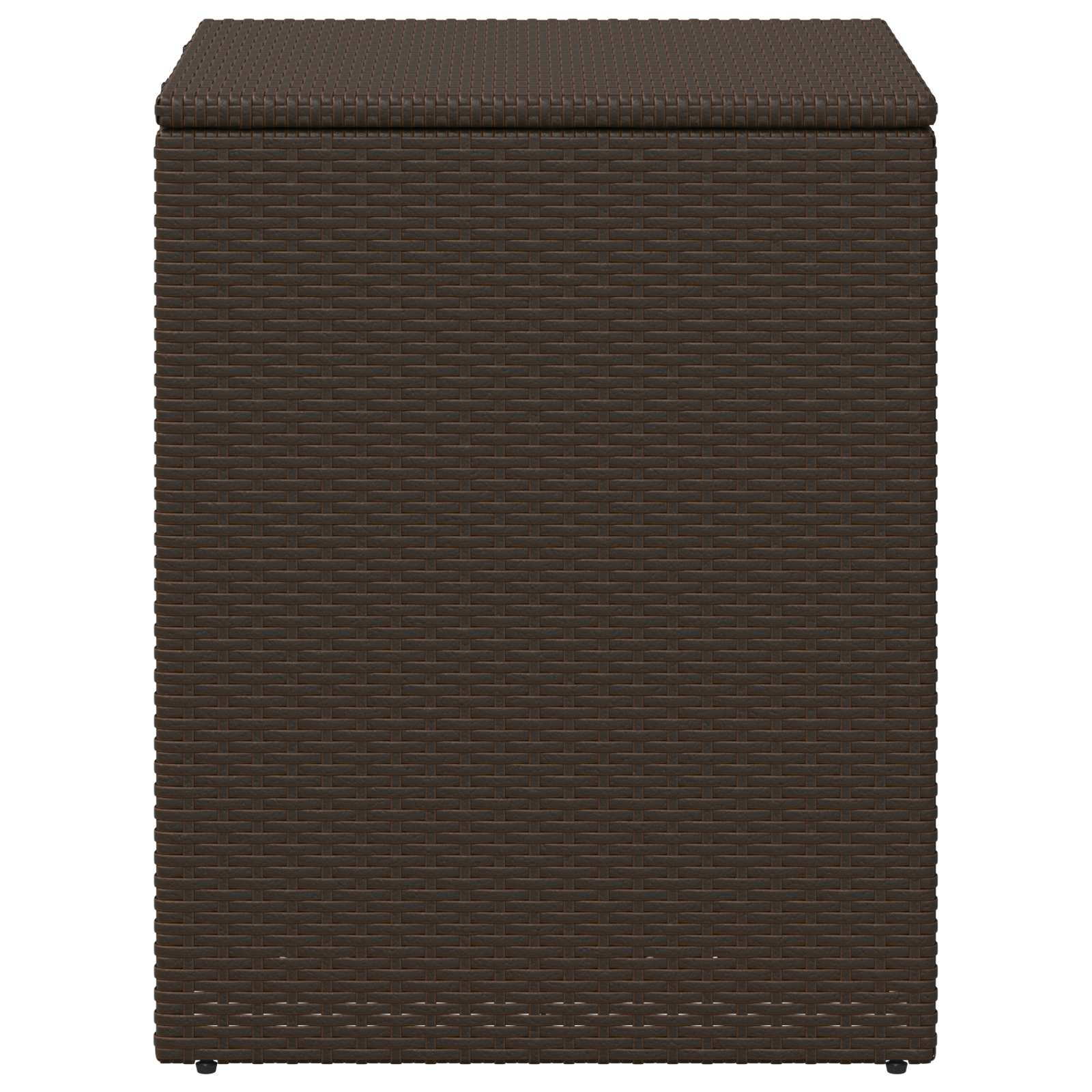 vidaXL Cushion Box 55 x 55 x 69 cm steel - Brown