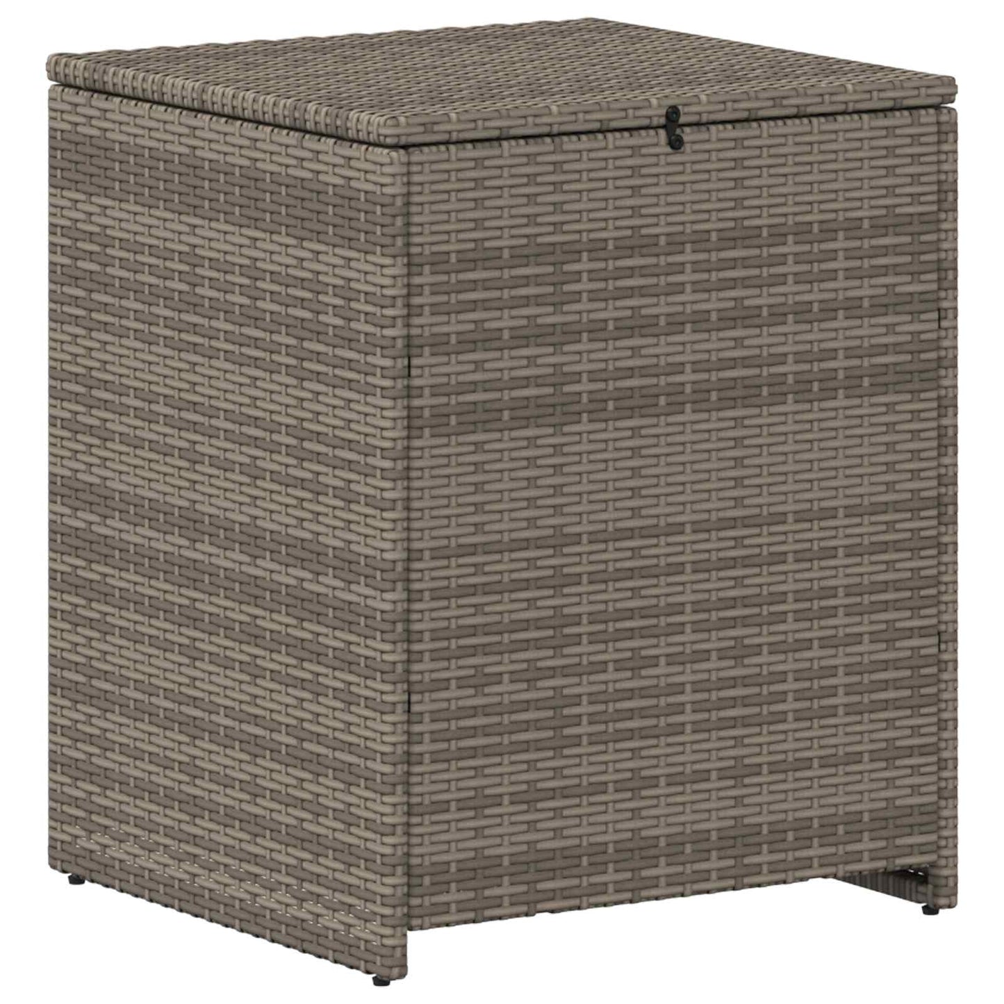 vidaXL Cushion Box 55 x 55 x 69 cm steel - Grey