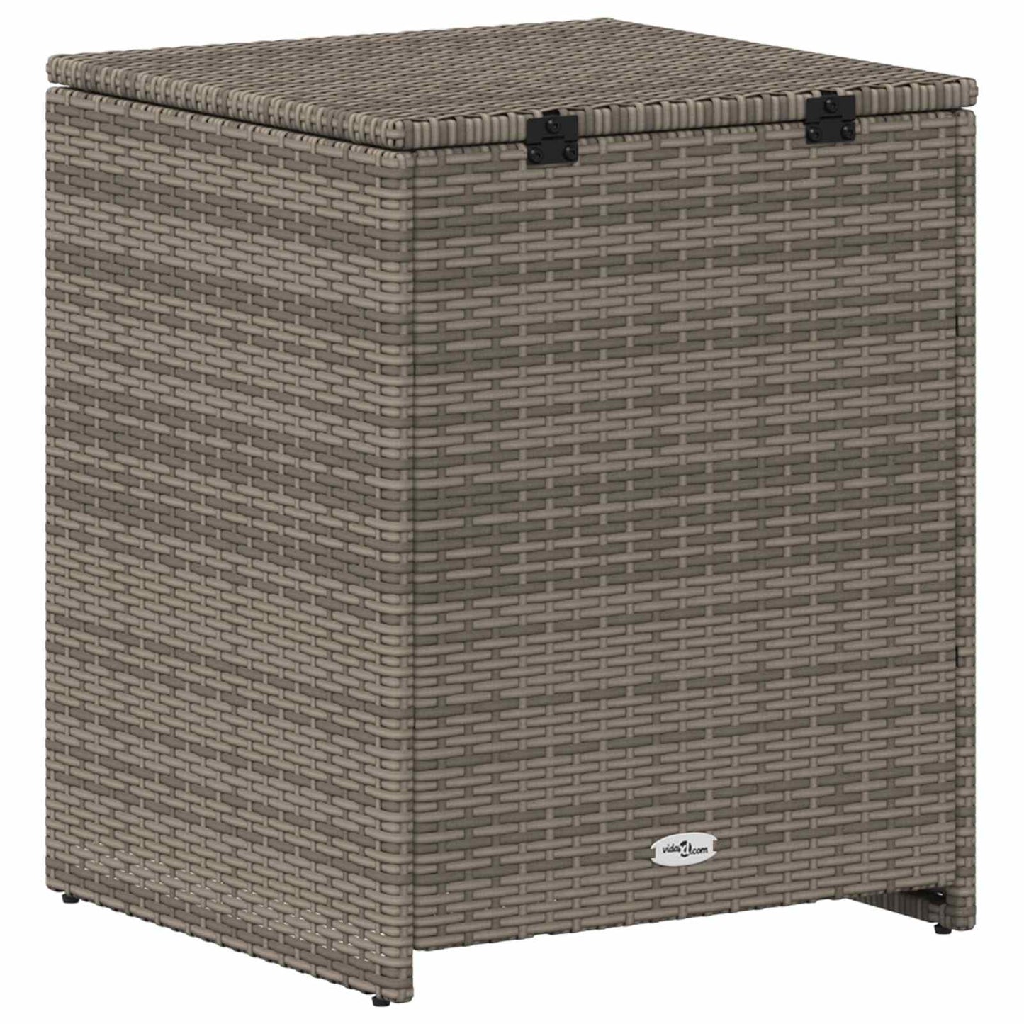 vidaXL Cushion Box 55 x 55 x 69 cm steel - Grey