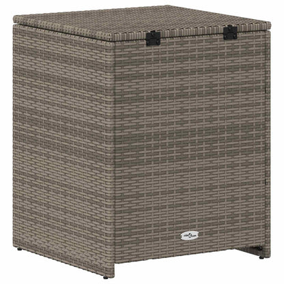 vidaXL Cushion Box 55 x 55 x 69 cm steel - Grey