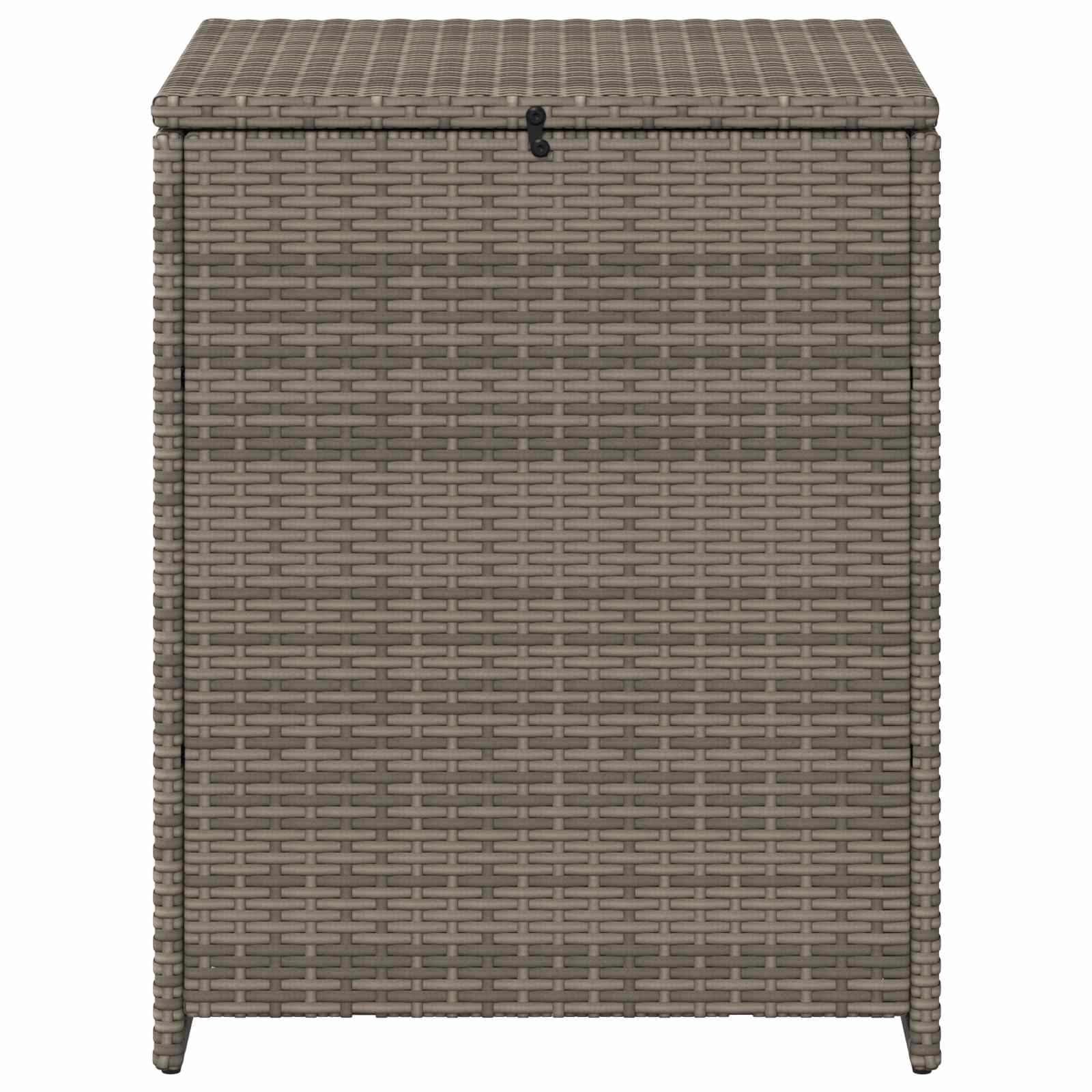 vidaXL Cushion Box 55 x 55 x 69 cm steel - Grey