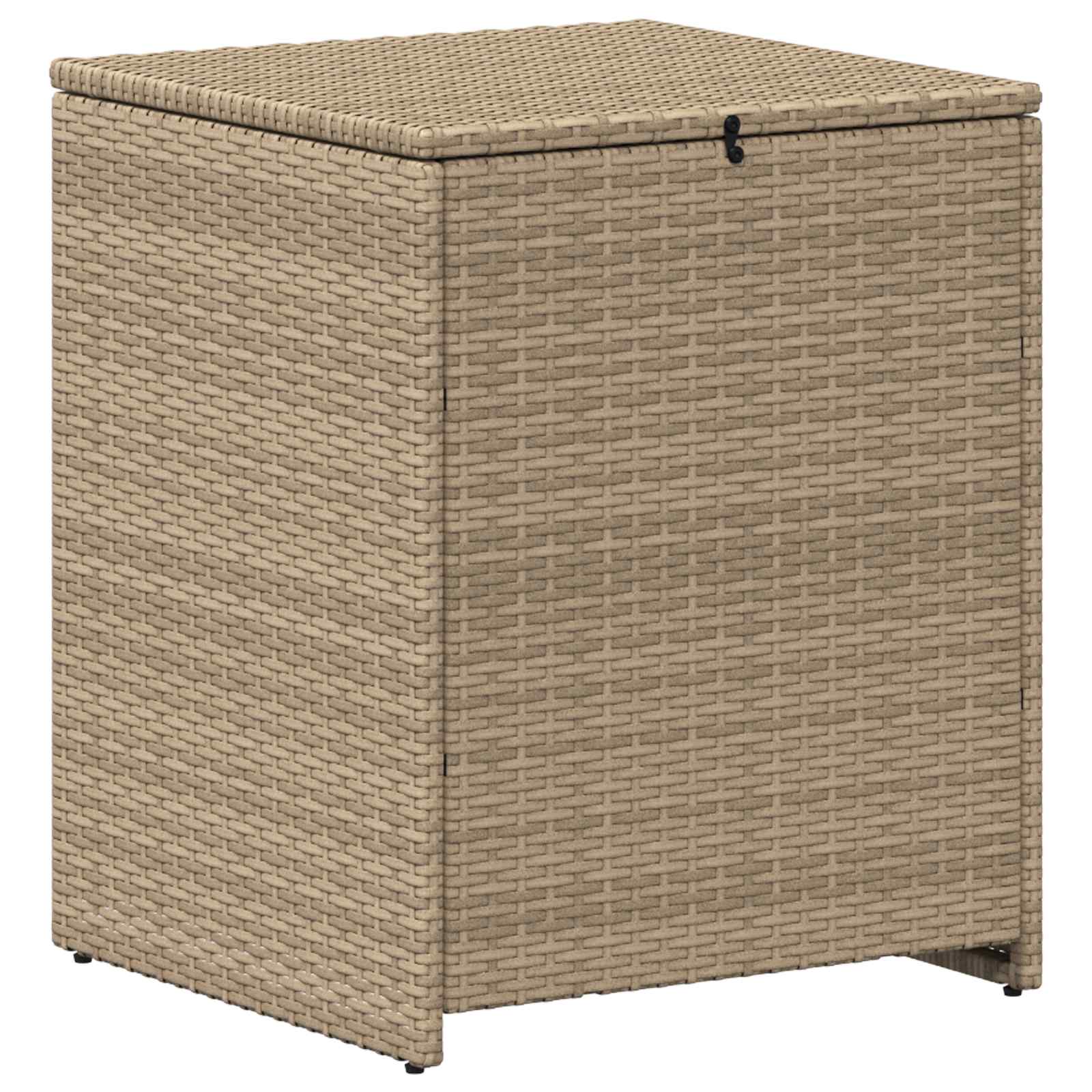 vidaXL Cushion Box 55 x 55 x 69 cm steel - Beige