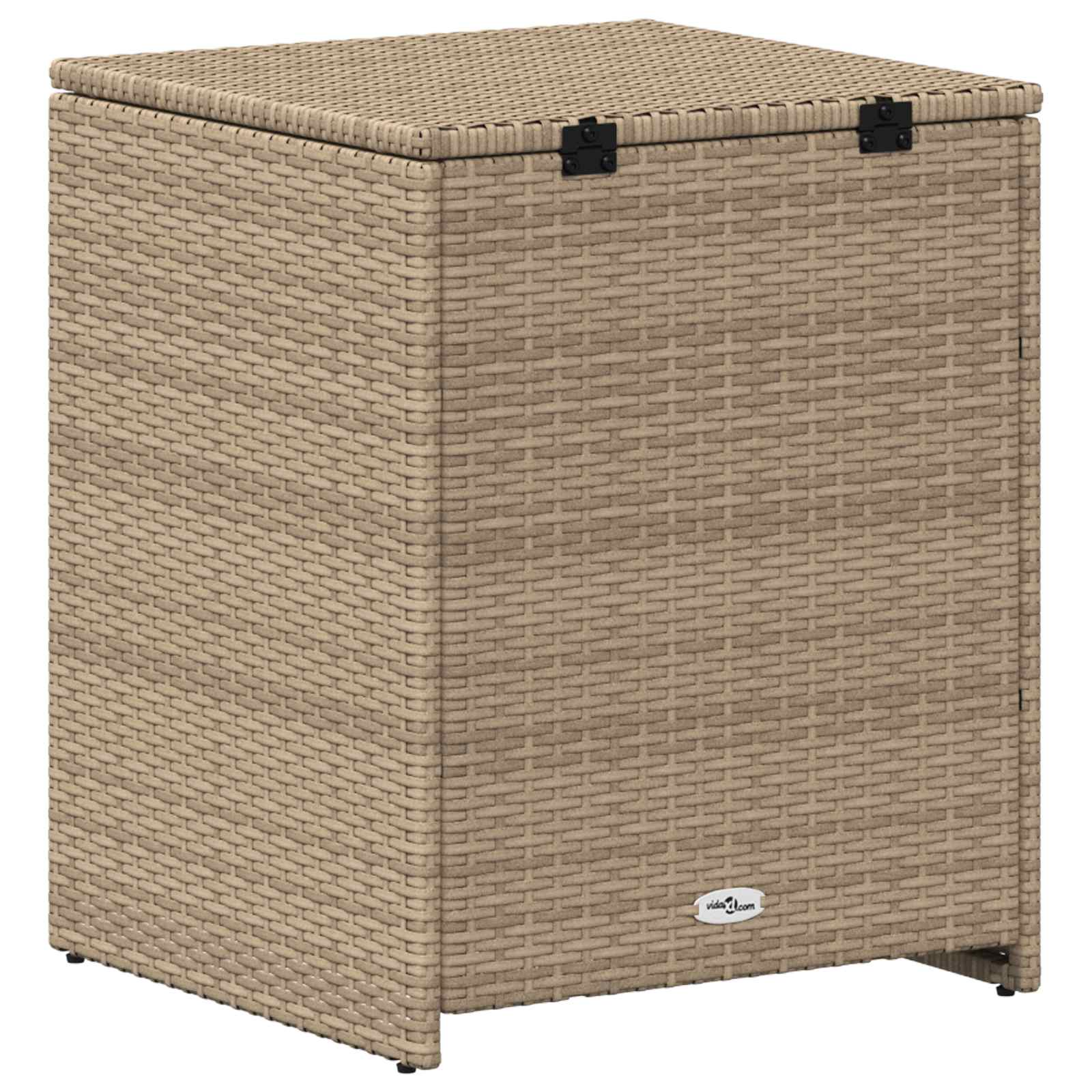 vidaXL Cushion Box 55 x 55 x 69 cm steel - Beige