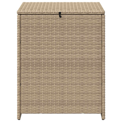 vidaXL Cushion Box 55 x 55 x 69 cm steel - Beige