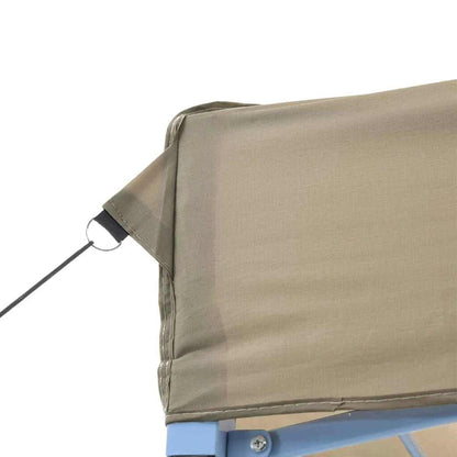 vidaXL Party Tent Pop-up 580 x 292 x 315 cm Taupe Oxford Fabric