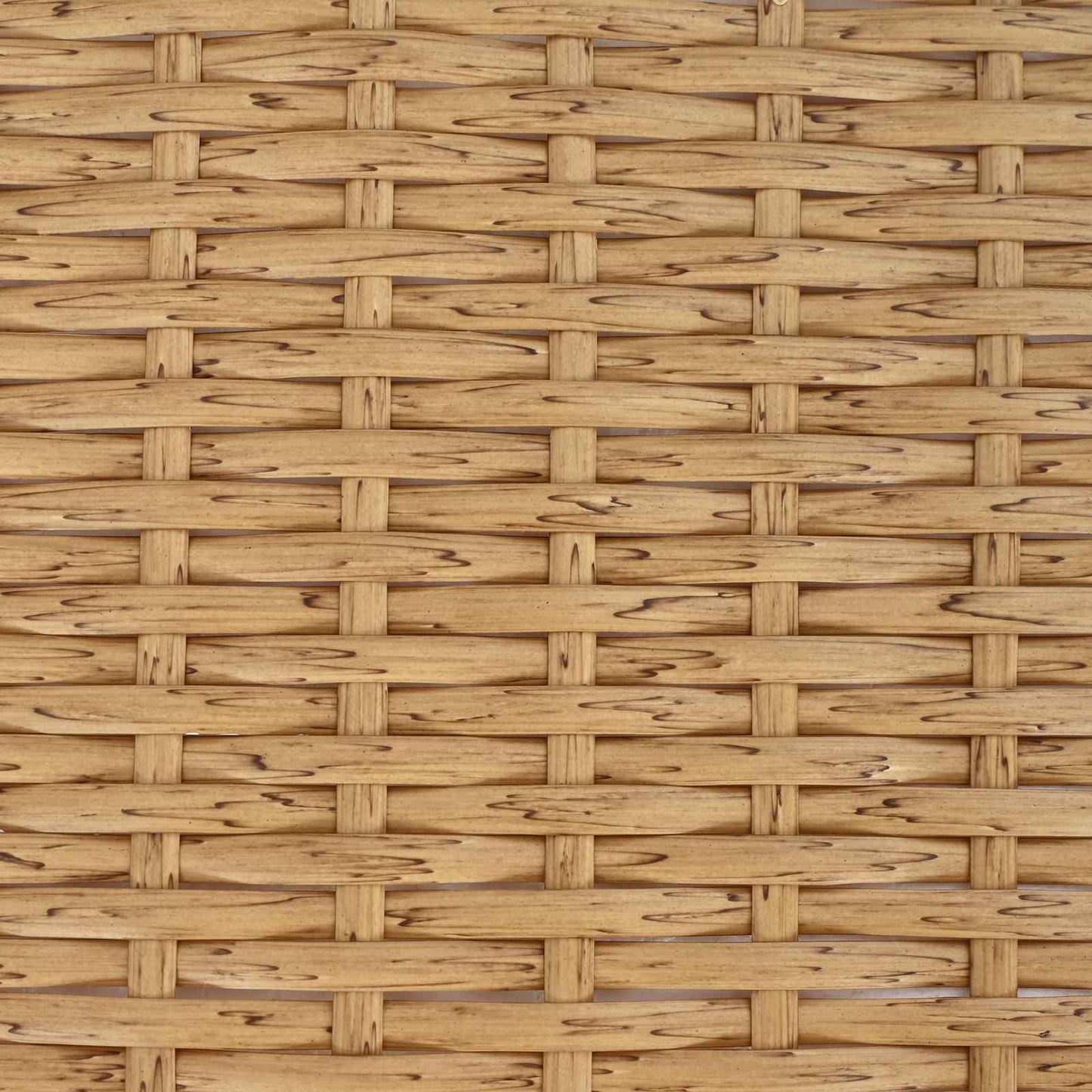 vidaXL Outdoor Table Natural 80 x 40 x 40 cm Steel and Poly Rattan - Brown