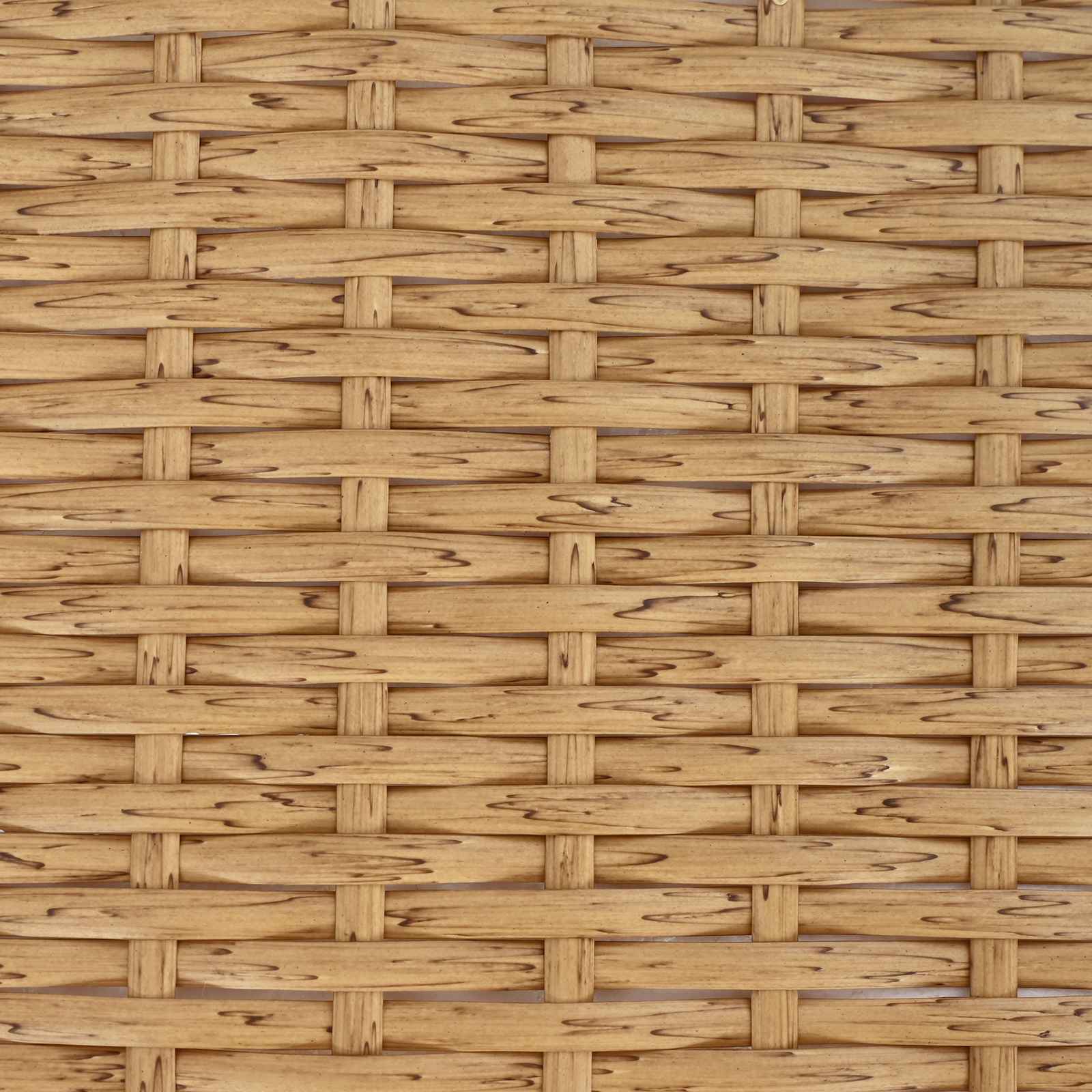 vidaXL Outdoor Table Natural 80 x 40 x 40 cm Steel and Poly Rattan - Brown
