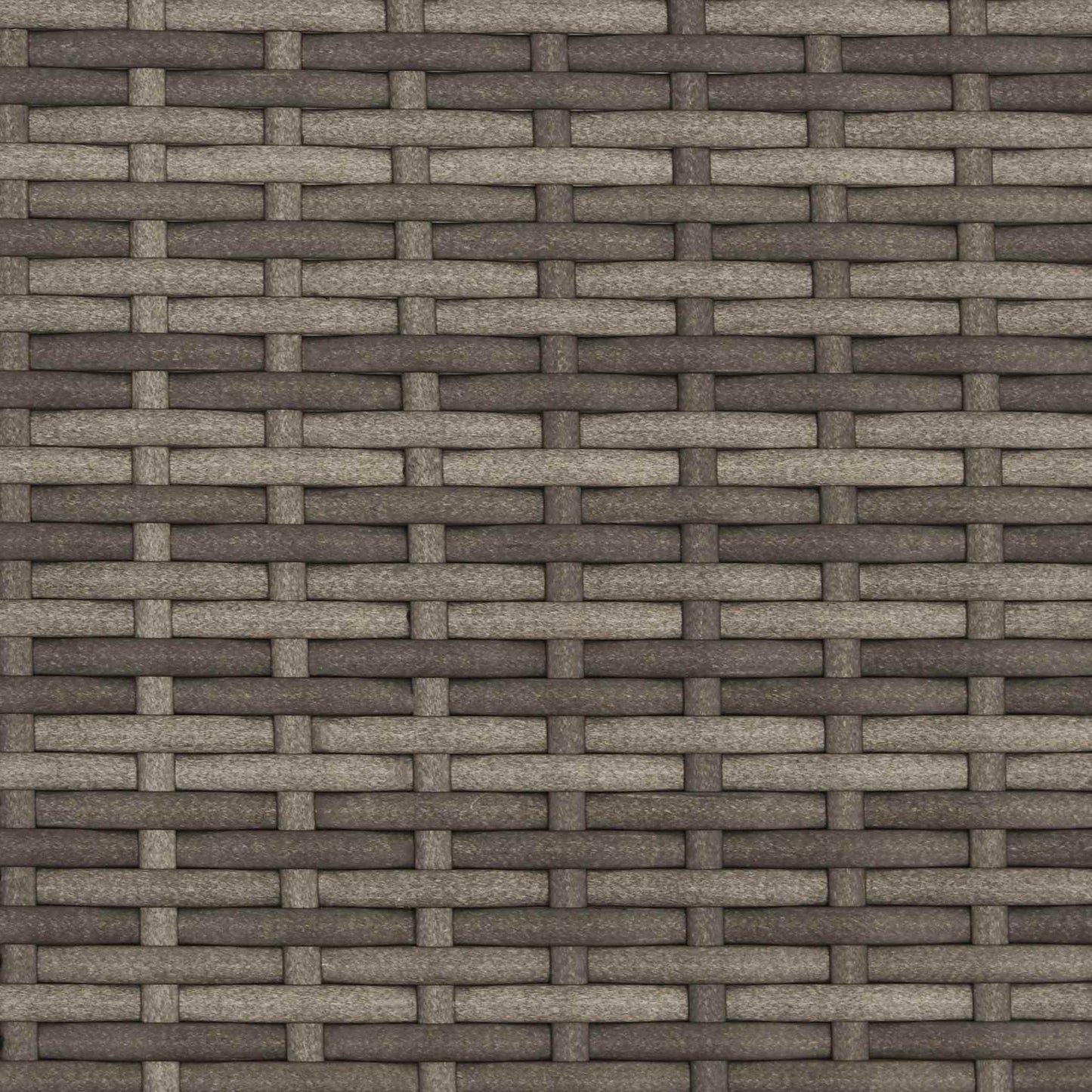 vidaXL Outdoor Table Grey 80 x 40 x 40 cm Steel and Poly Rattan