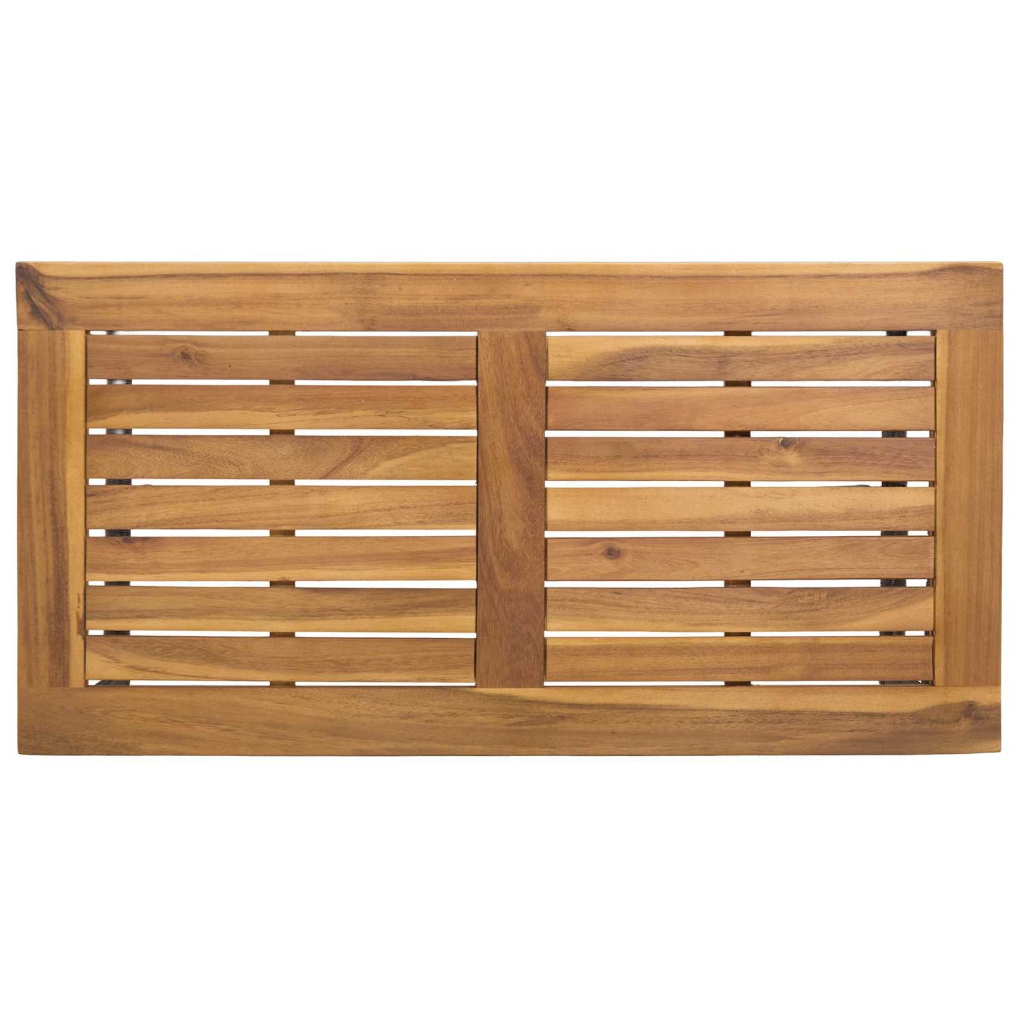 vidaXL Outdoor Table Black and Brown 80 x 40 x 40 cm Poly Rattan