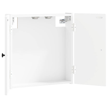 vidaXL Dartboard Cabinet EDE White 52.5 x 10.5 x 53.5 cm