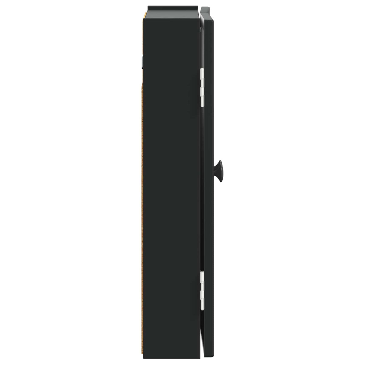 vidaXL Dartboard Cabinet EDE Black 52.5 x 10.5 x 53.5 cm