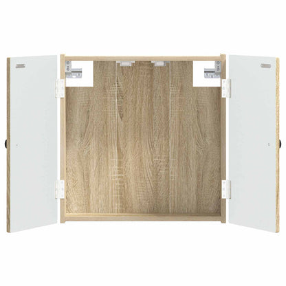 vidaXL Dartboard Cabinet EDE Sonoma Oak 52.5 x 10.5 x 53.5 cm - Brown