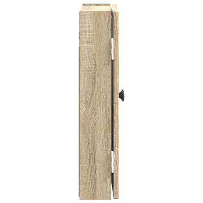 vidaXL Dartboard Cabinet EDE Sonoma Oak 52.5 x 10.5 x 53.5 cm - Brown