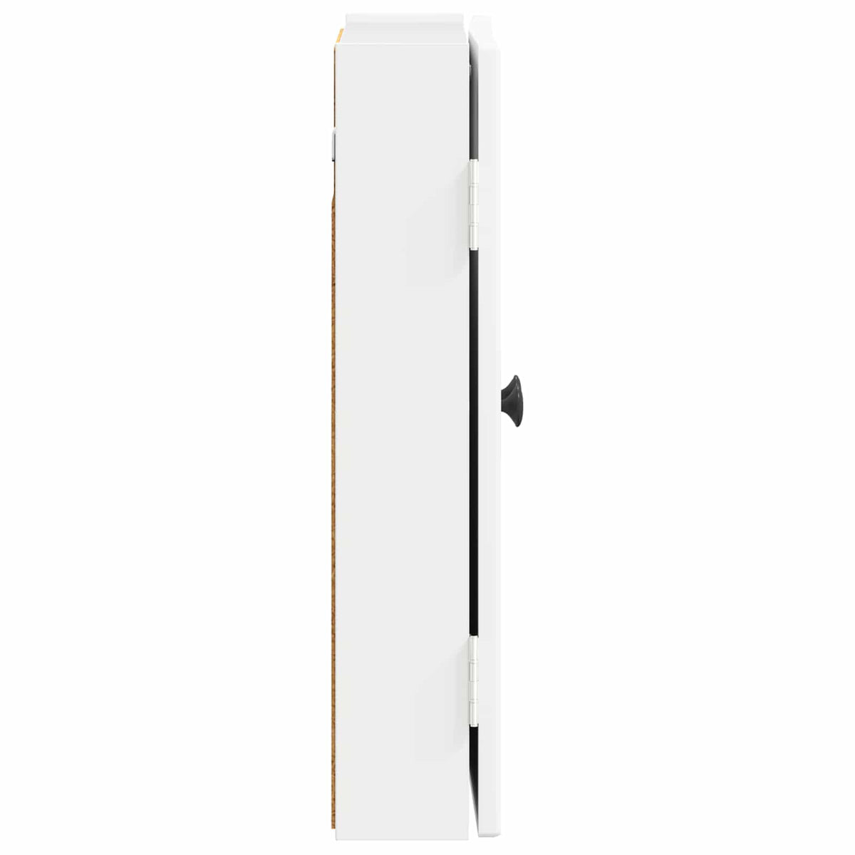 vidaXL Dartboard Cabinet EDE High Gloss White 52.5 x 10.5 x 53.5 cm