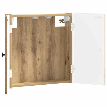 vidaXL Dartboard Cabinet EDE Artisan Oak 52.5 x 10.5 x 53.5 cm - Brown