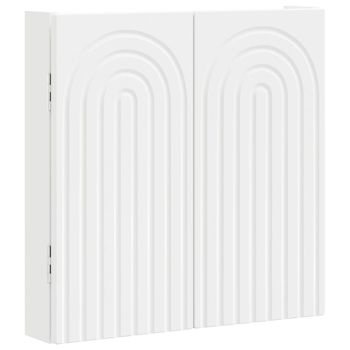 vidaXL Dartboard Cabinet ALKMAAR White 52.5 x 10.5 x 53.5 cm