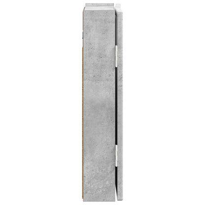 vidaXL Dartboard Cabinet ALKMAAR Concrete Grey 52.5 x 10.5 x 53.5 cm
