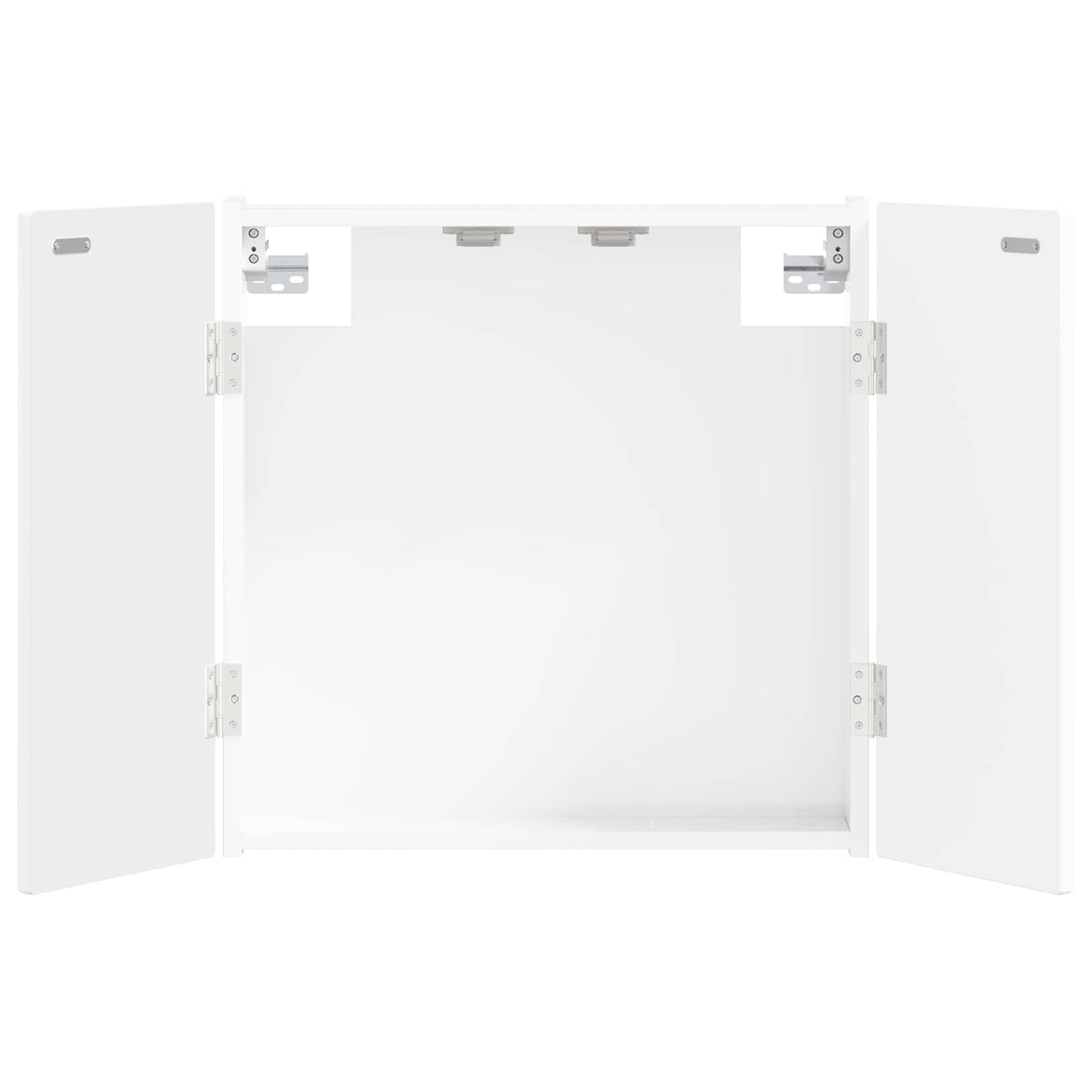 vidaXL Dartboard Cabinet ALKMAAR High Gloss White Engineered Wood - 52.5 x 10.5 x 53.5 cm