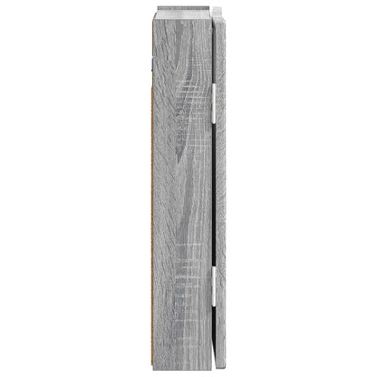 vidaXL Dartboard Cabinet ALKMAAR Grey Sonoma 52.5 x 10.5 x 53.5 cm