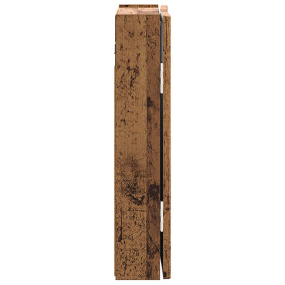 vidaXL Dartboard Cabinet ALKMAAR Old Wood 52.5 x 10.5 x 53.5 cm - Brown