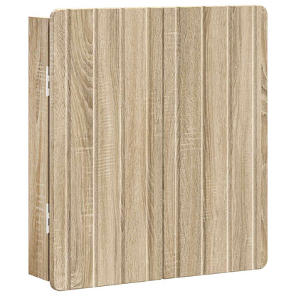 vidaXL Dartboard Cabinet ZWOLLE Sonoma Oak 52.5 x 10.5 x 57.5 cm - Brown