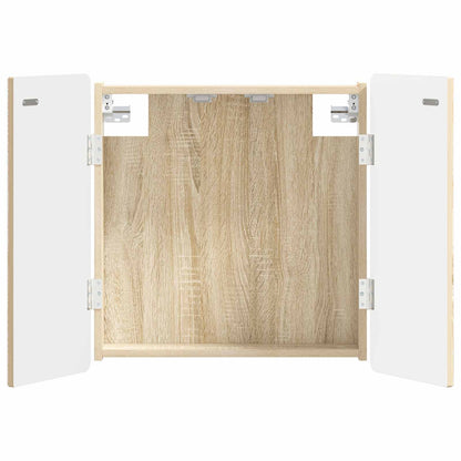 vidaXL Dartboard Cabinet ZWOLLE Sonoma Oak 52.5 x 10.5 x 57.5 cm - Brown