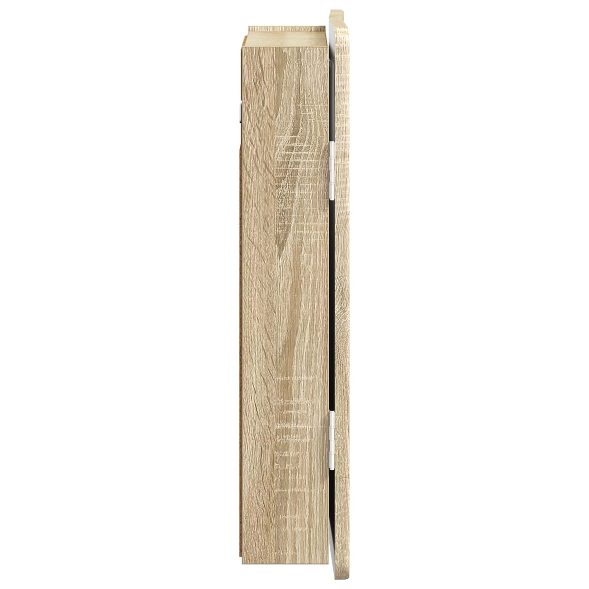vidaXL Dartboard Cabinet ZWOLLE Sonoma Oak 52.5 x 10.5 x 57.5 cm - Brown