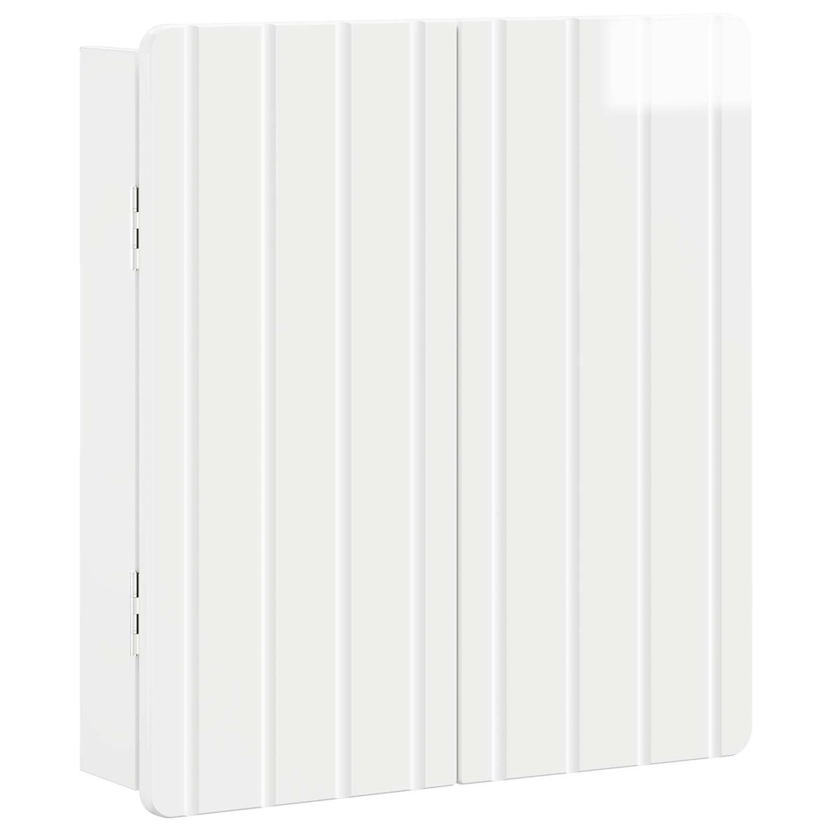 vidaXL Dartboard Cabinet ZWOLLE High Gloss White 52.5 x 10.5 x 57.5 cm