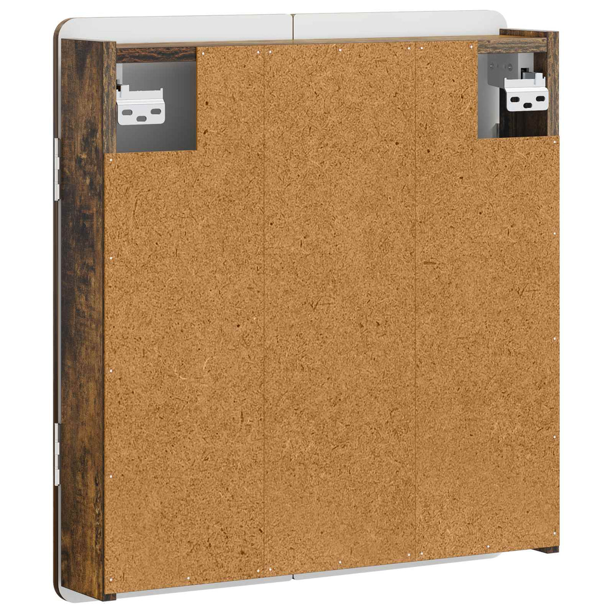vidaXL Dartboard Cabinet ZWOLLE Smoked Oak 52.5 x 10.5 x 57.5 cm - Brown