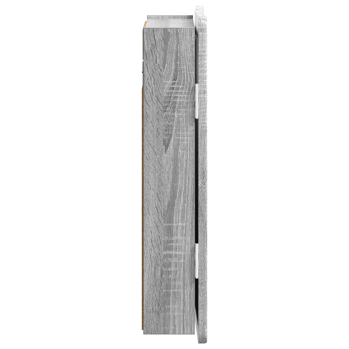 vidaXL Dartboard Cabinet ZWOLLE Grey Sonoma 52.5 x 10.5 x 57.5 cm