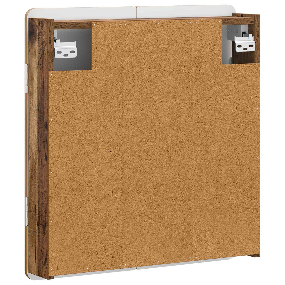 vidaXL Dartboard Cabinet ZWOLLE Old Wood 52.5 x 10.5 x 57.5 cm - Brown