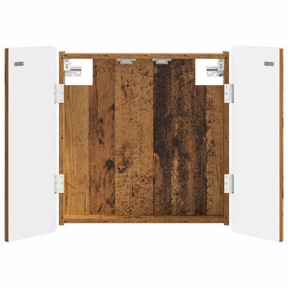 vidaXL Dartboard Cabinet ZWOLLE Old Wood 52.5 x 10.5 x 57.5 cm - Brown
