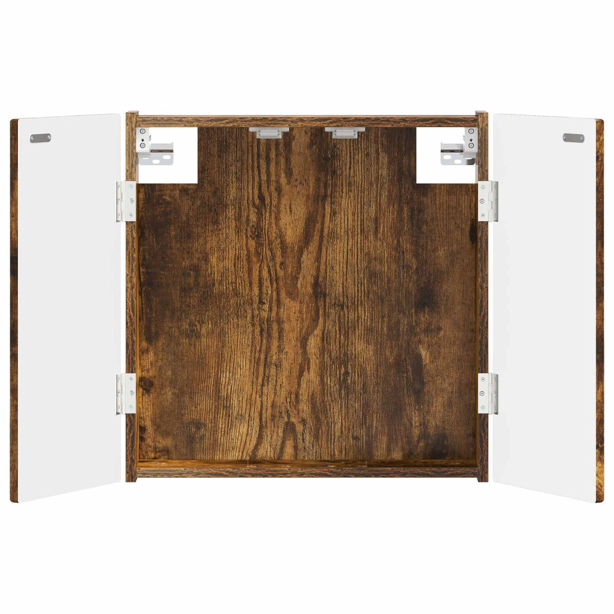 vidaXL Dartboard Cabinet ARNHEM Smoked Oak 52.5 x 10.5 x 53.5 cm - Brown