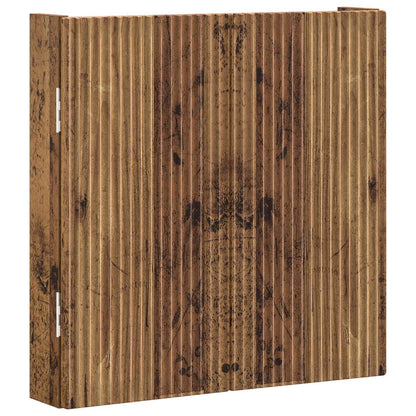 vidaXL Dartboard Cabinet ARNHEM Old Wood 52.5 x 10.5 x 53.5 cm - Brown