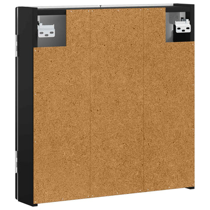 vidaXL Dartboard Cabinet HAARLEM Black 52.5 x 10.5 x 53.5 cm