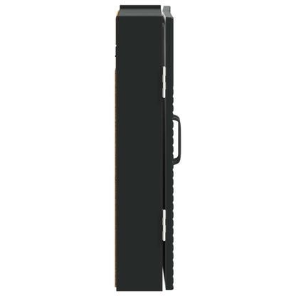 vidaXL Dartboard Cabinet HAARLEM Black 52.5 x 10.5 x 53.5 cm