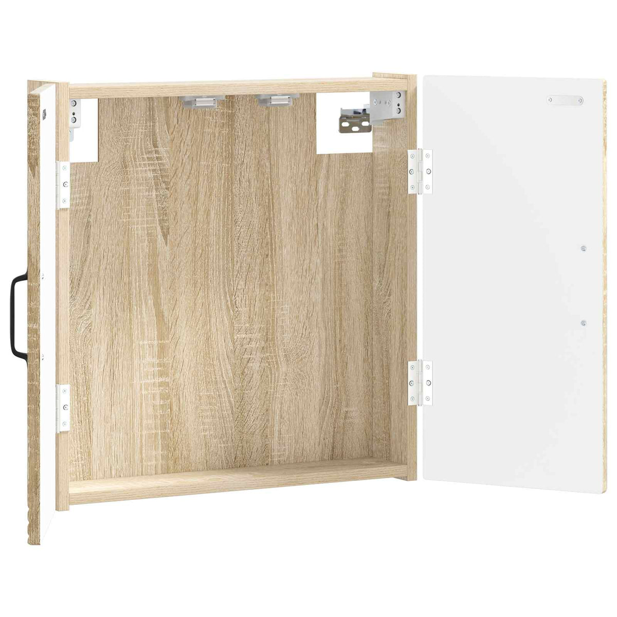 vidaXL Dartboard Cabinet HAARLEM Sonoma Oak 52.5 x 10.5 x 53.5 cm - Brown