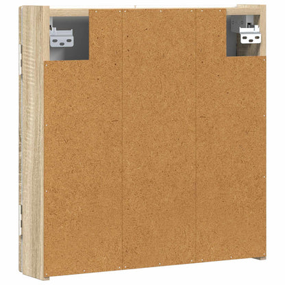 vidaXL Dartboard Cabinet HAARLEM Sonoma Oak 52.5 x 10.5 x 53.5 cm - Brown