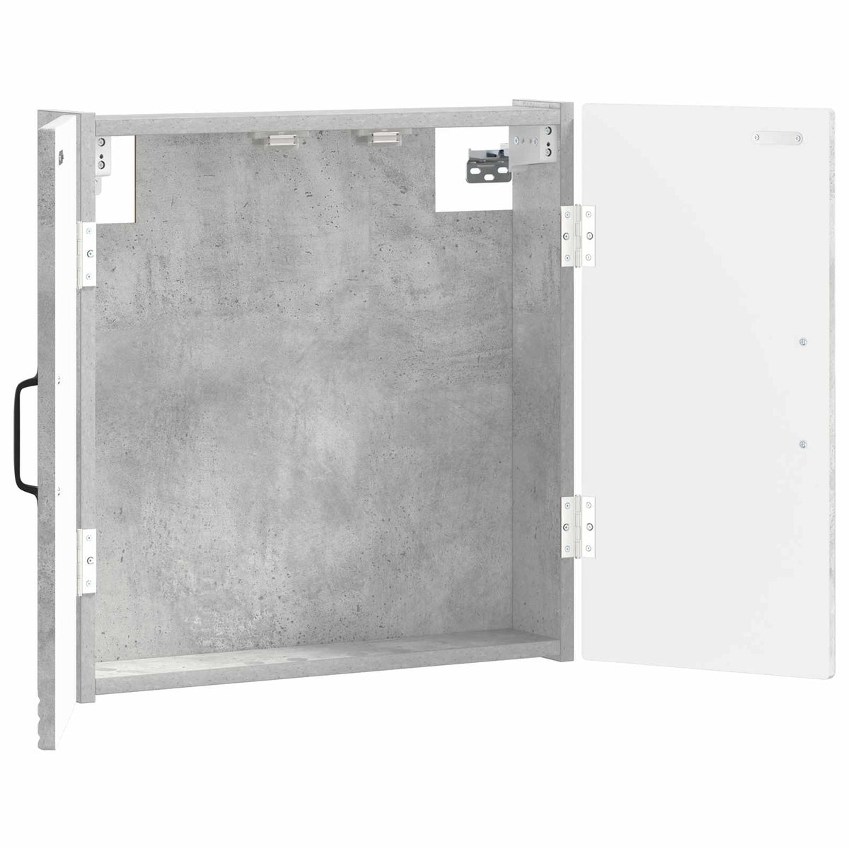 vidaXL Dartboard Cabinet HAARLEM Concrete Grey 52.5 x 10.5 x 53.5 cm