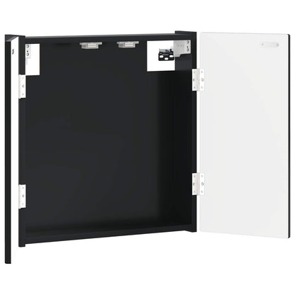 vidaXL Dartboard Cabinet DELFT Black 52.5 x 10.5 x 53.5 cm