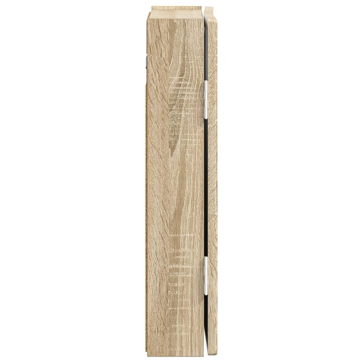 vidaXL Dartboard Cabinet DELFT Sonoma Oak 52.5 x 10.5 x 53.5 cm - Brown