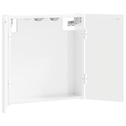 vidaXL Dartboard Cabinet DELFT High Gloss White 52.5 x 10.5 x 53.5 cm