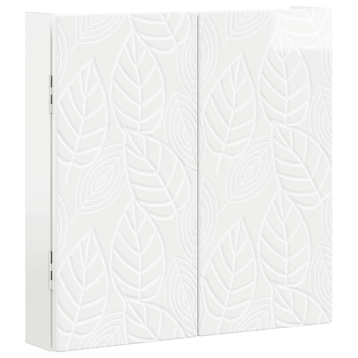 vidaXL Dartboard Cabinet DELFT High Gloss White 52.5 x 10.5 x 53.5 cm