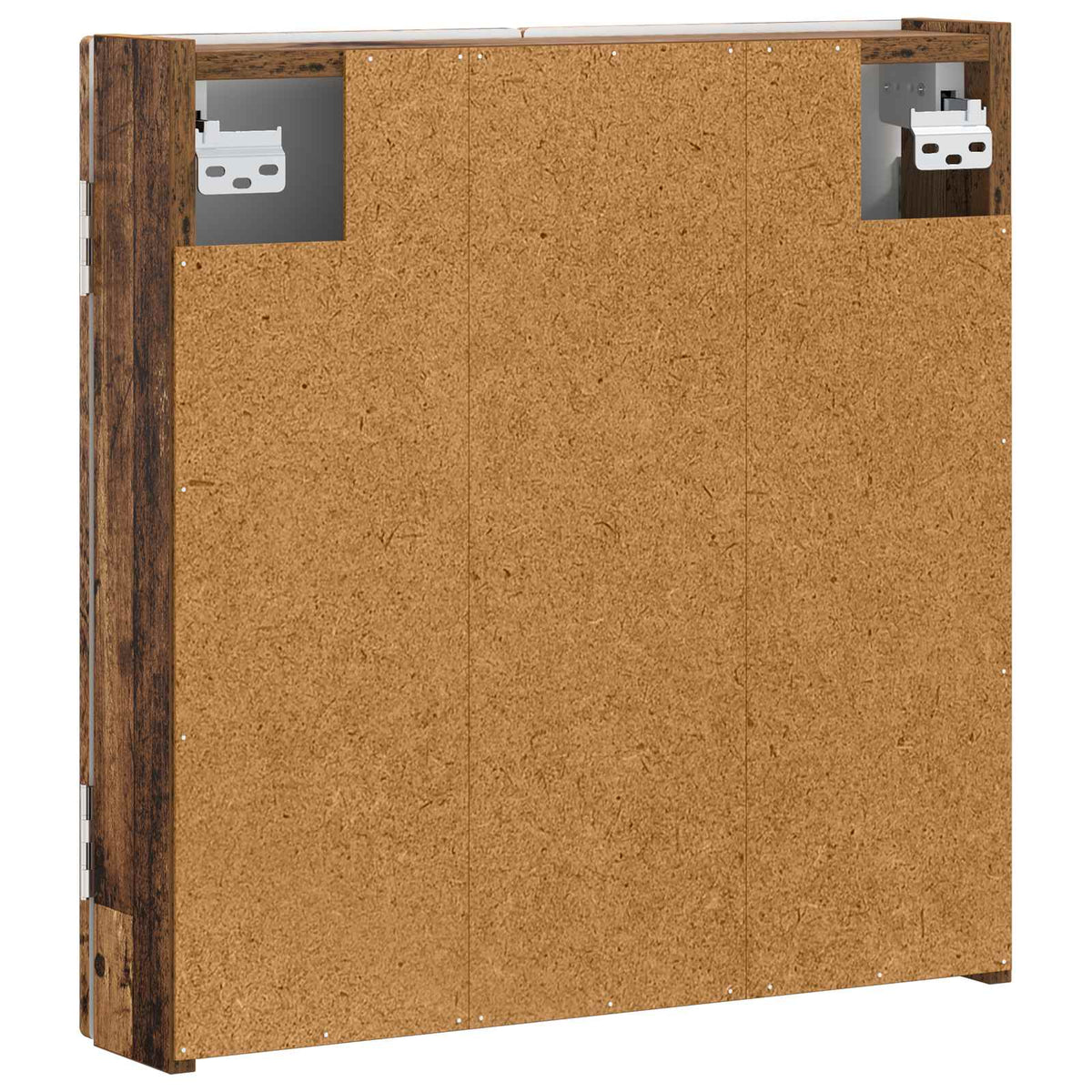 vidaXL Dartboard Cabinet DELFT Old Wood 52.5 x 10.5 x 53.5 cm - Brown