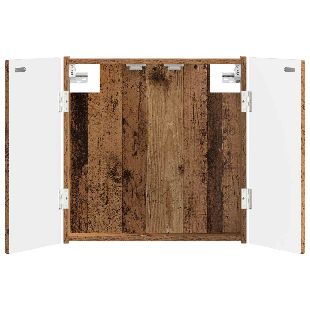 vidaXL Dartboard Cabinet DELFT Old Wood 52.5 x 10.5 x 53.5 cm - Brown