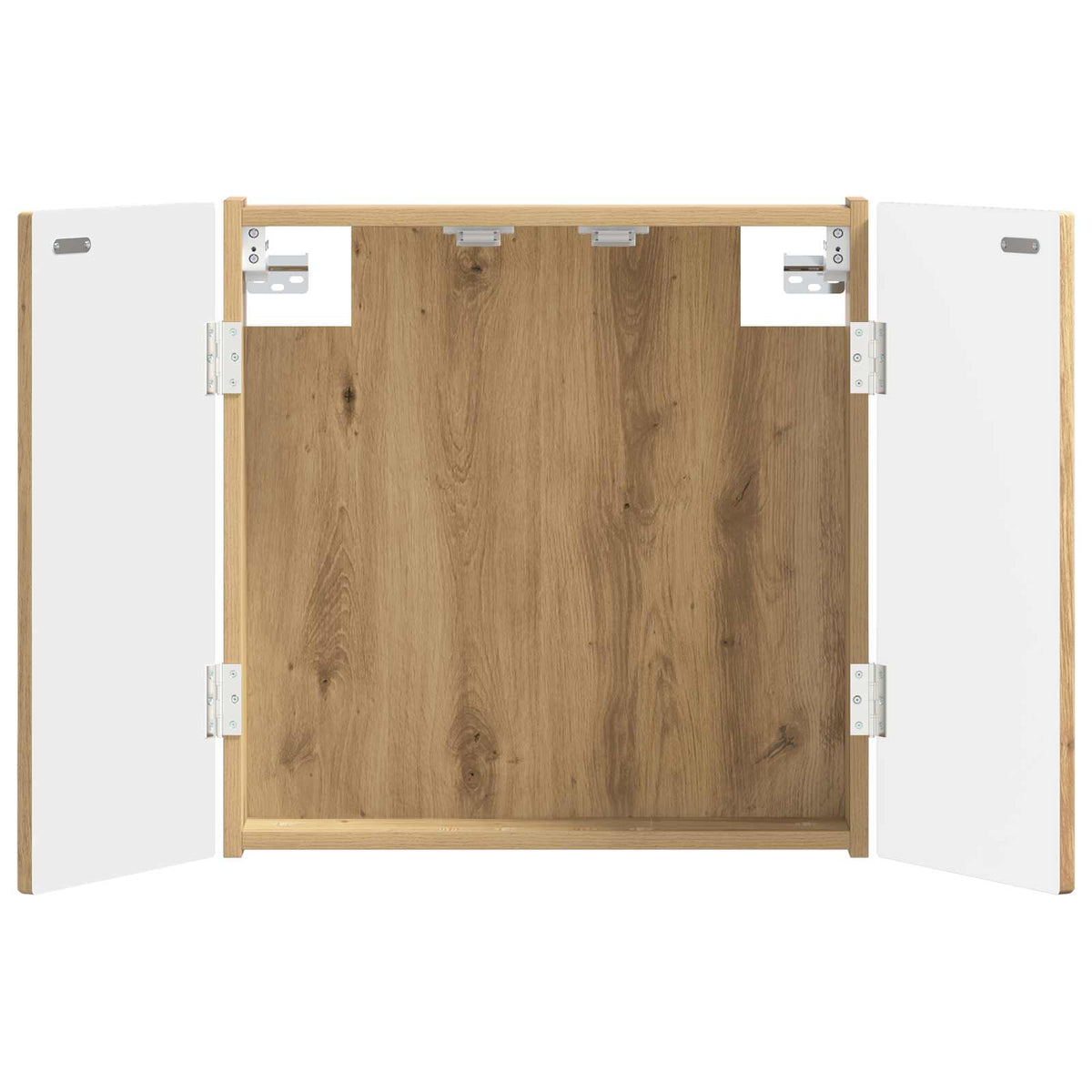 vidaXL Dartboard Cabinet DELFT Artisan Oak 52.5 x 10.5 x 53.5 cm - Brown