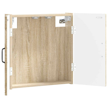 vidaXL Dartboard Cabinet HOORN Sonoma Oak 52.5 x 10.5 x 53.5 cm - Brown