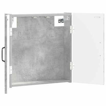 vidaXL Dartboard Cabinet HOORN Concrete Grey 52.5 x 10.5 x 53.5 cm