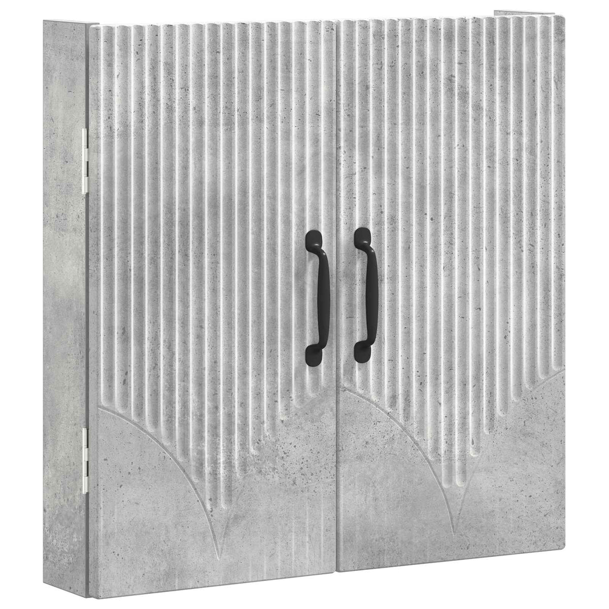vidaXL Dartboard Cabinet HOORN Concrete Grey 52.5 x 10.5 x 53.5 cm